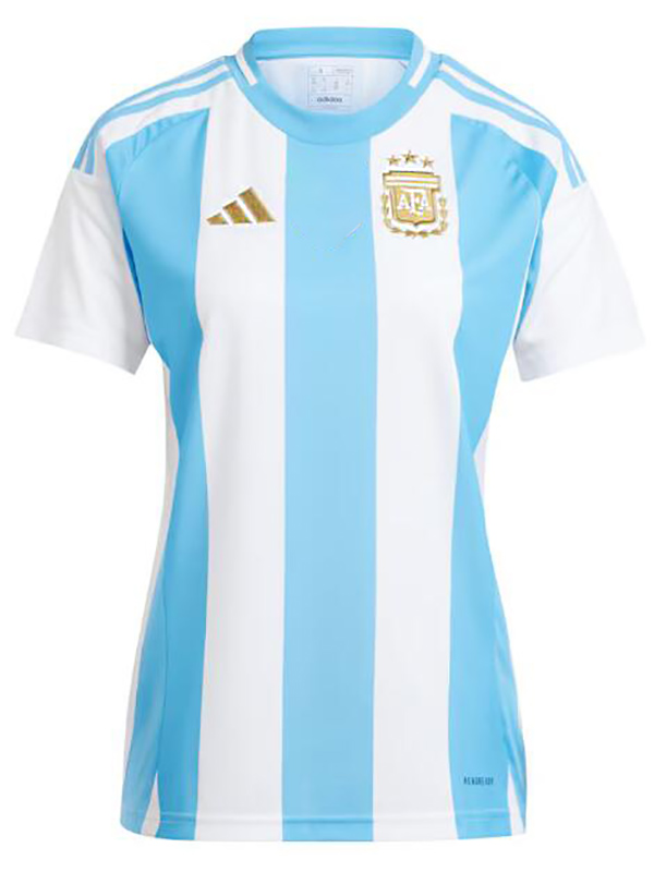 Argentina maillot féminin domicile premier uniforme de football féminin vêtements de sport pour femmes hauts de football chemise de sport coupe Euro 2024